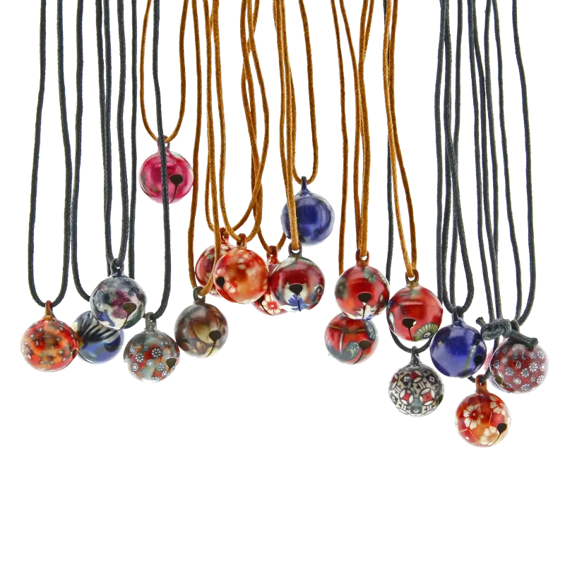 Enamelled Bell Necklace | Rhythms & Roots