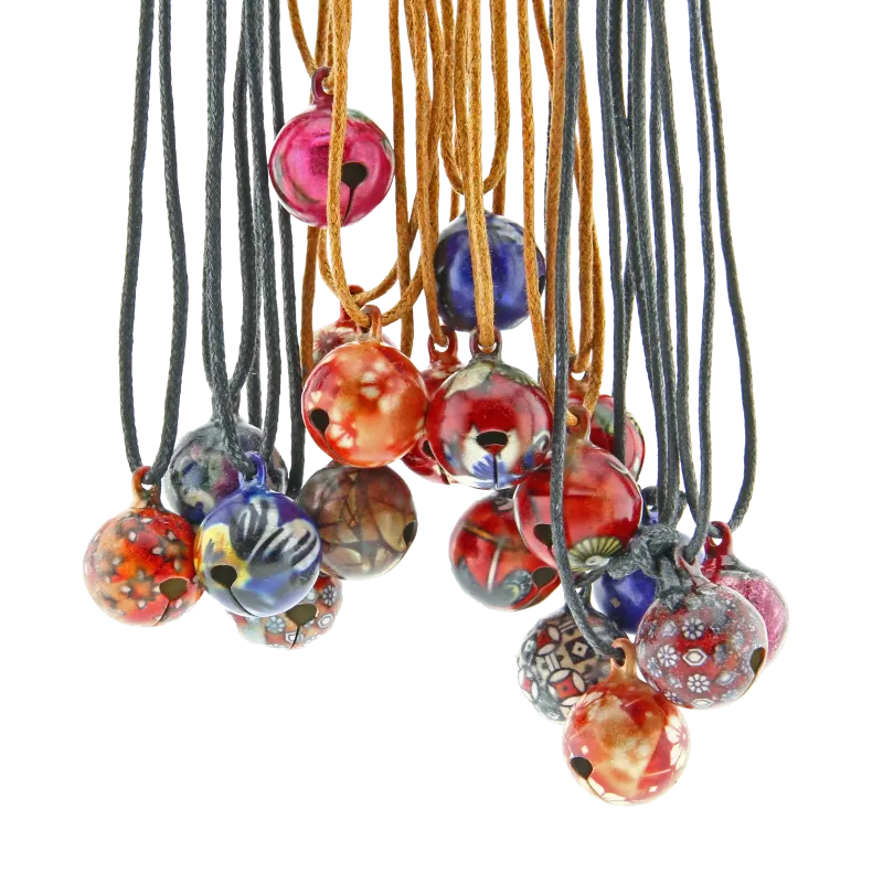 Enamelled Bell Necklace | Rhythms & Roots