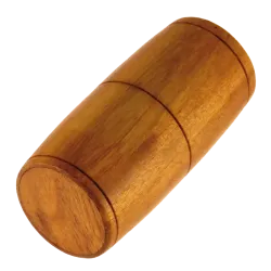 Wooden Barrel Shaker - Traditional Percussion | Rhythms & Roots