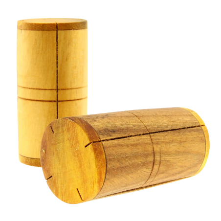 Split Wooden Barrel Shaker - Artisanal Percussion | Rhythms & Roots