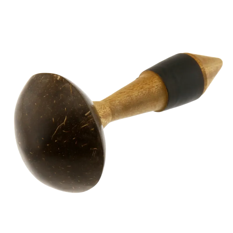 Maraca en noix de coco - Petit modèle 16 cm | Rhythms & Roots