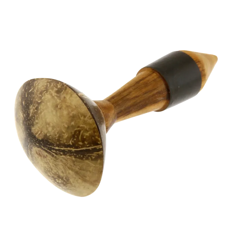 Maraca en noix de coco - Petit modèle 16 cm | Rhythms & Roots