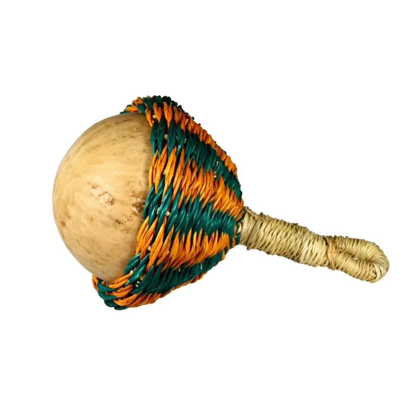 Gourd Rattle - Authentic African Shaker | Rhythms & Roots