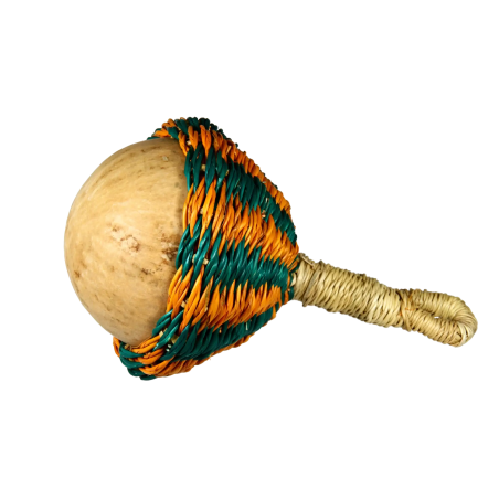 Gourd Rattle - Authentic African Shaker | Rhythms & Roots