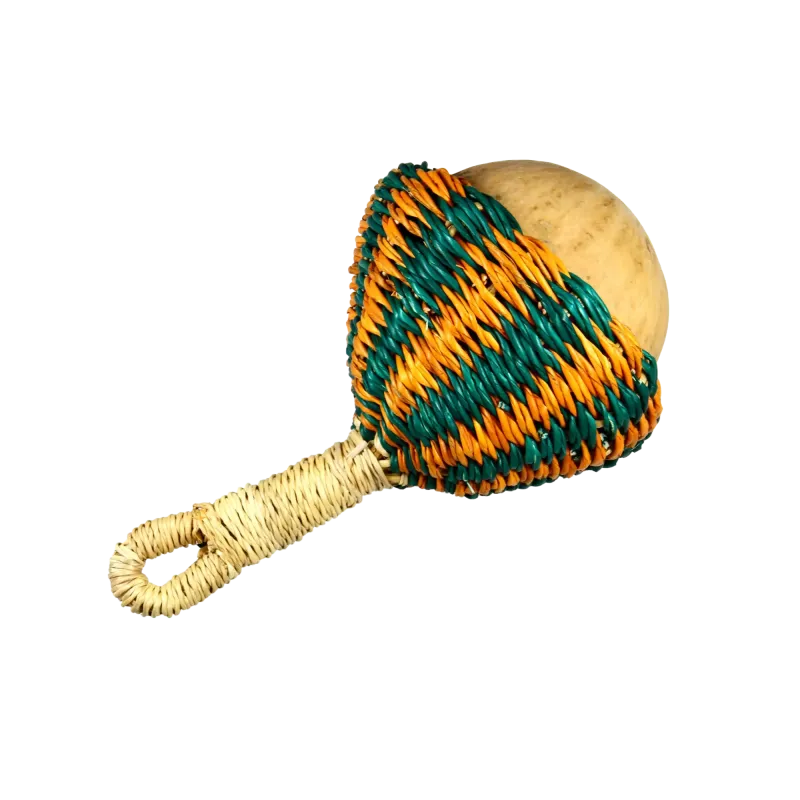 Gourd Rattle - Authentic African Shaker | Rhythms & Roots