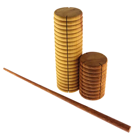 Güiro Shaker - 2-in-1 Wood Percussion | Rhythms & Roots