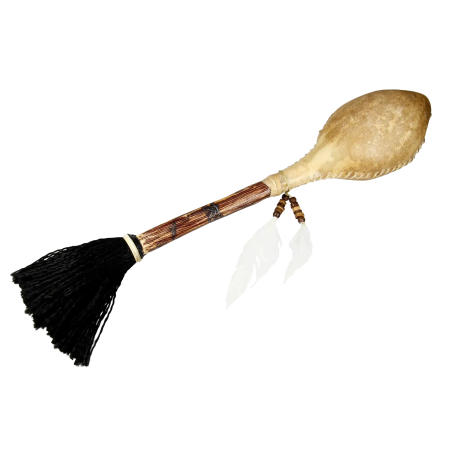 Shamanic Rattle - Authentic Ritual Shaker | Rhythms & Roots