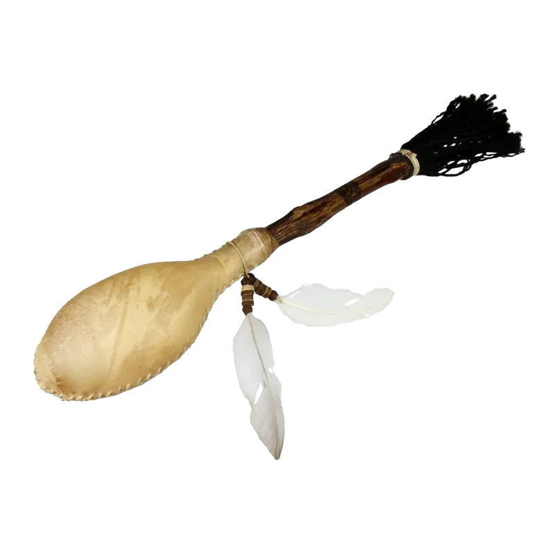 Shamanic Rattle - Authentic Ritual Shaker | Rhythms & Roots