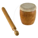 Waldteufel en bois et cuir de chèvre | Rhythms & Roots