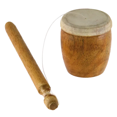 Waldteufel en bois et cuir de chèvre | Rhythms & Roots