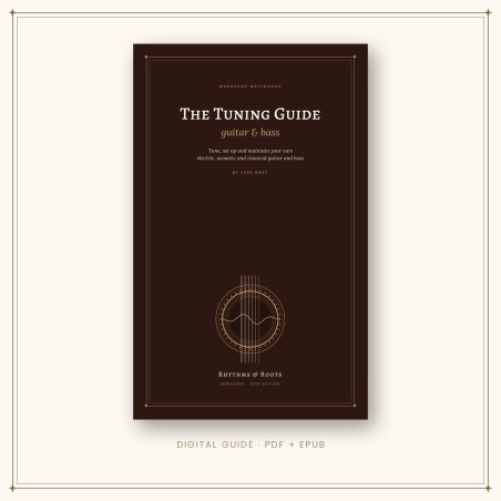 The Tuning Guide, guide de réglage guitare et basse : couverture