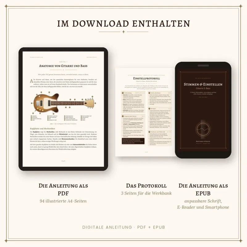 Stimmen & Einstellen (édition allemande) | Rhythms & Roots