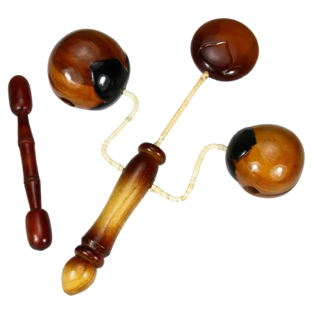 Wooden Trident Percussive