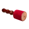 Maillet pour bol chantant 19x5 Cuir | Rhythms & Roots