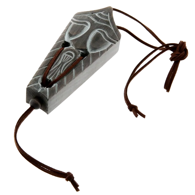 Étui Guimbarde Potkin III en Cèdre Gravé | Rhythms & Roots