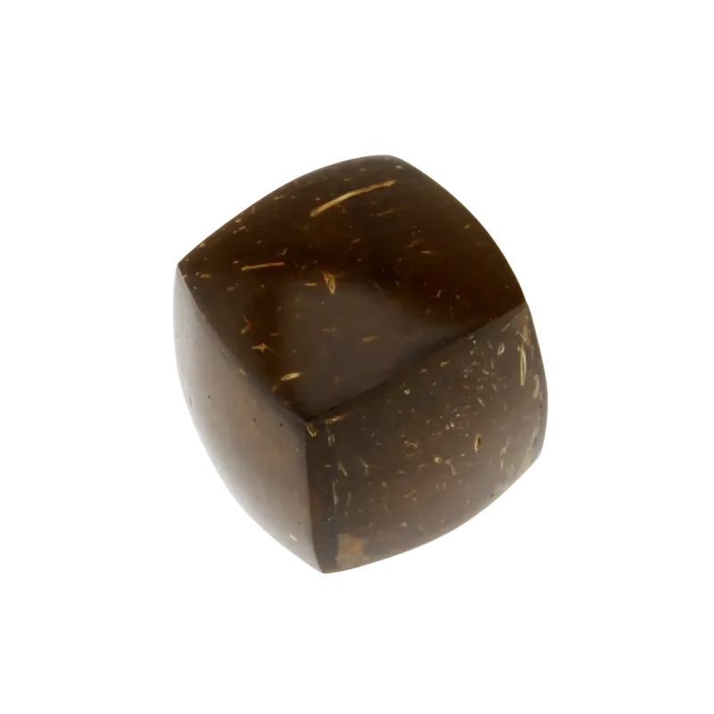 Compact Coconut Cubic Shaker | Rhythms & Roots