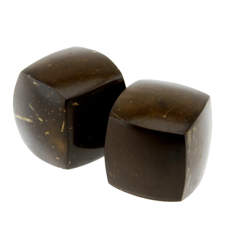 Compact Coconut Cubic Shaker | Rhythms & Roots