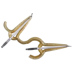 Morchang Kheta Double Anchor Euro - Brass | Rhythms & Roots