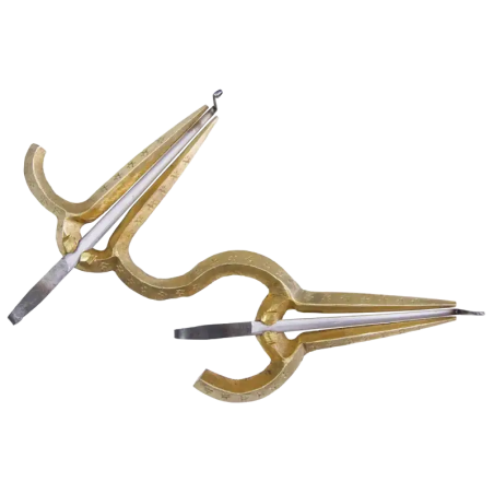 Morchang Kheta Double Anchor Euro - Brass | Rhythms & Roots