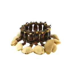 Cacho Seed Pod Bracelet | Rhythms & Roots