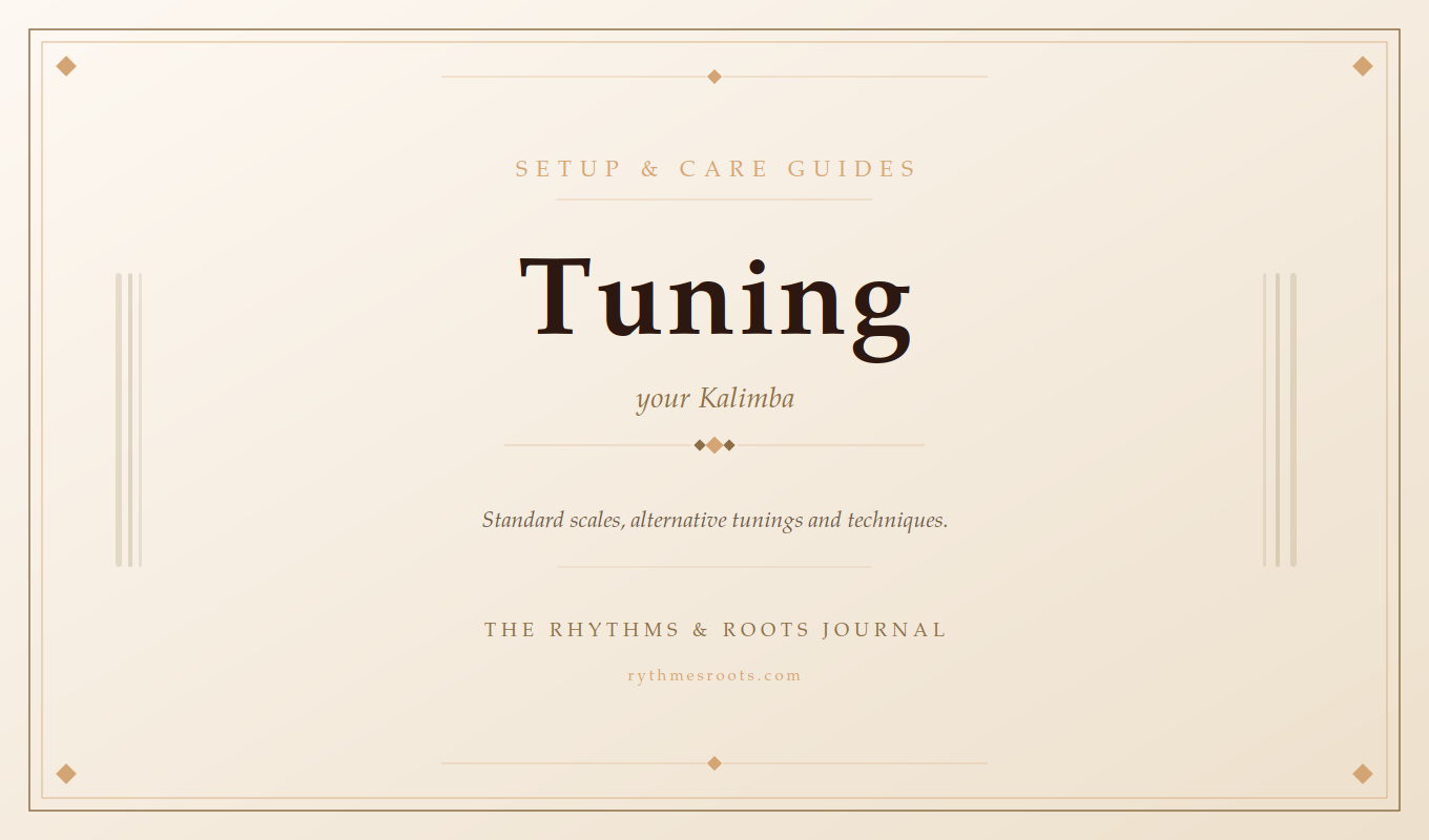 How to Tune Your Kalimba