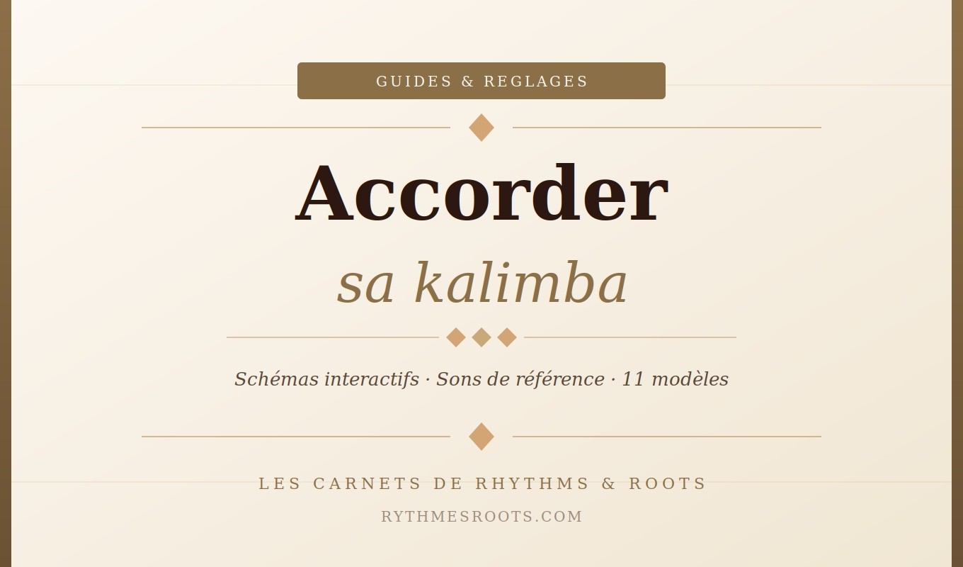 Accorder sa kalimba