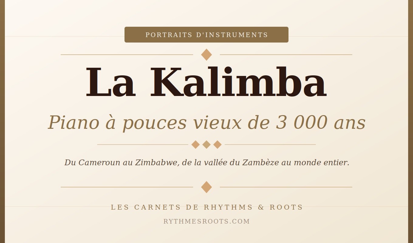 La Kalimba - Portrait d'un piano à pouces vieux de trois mille ans